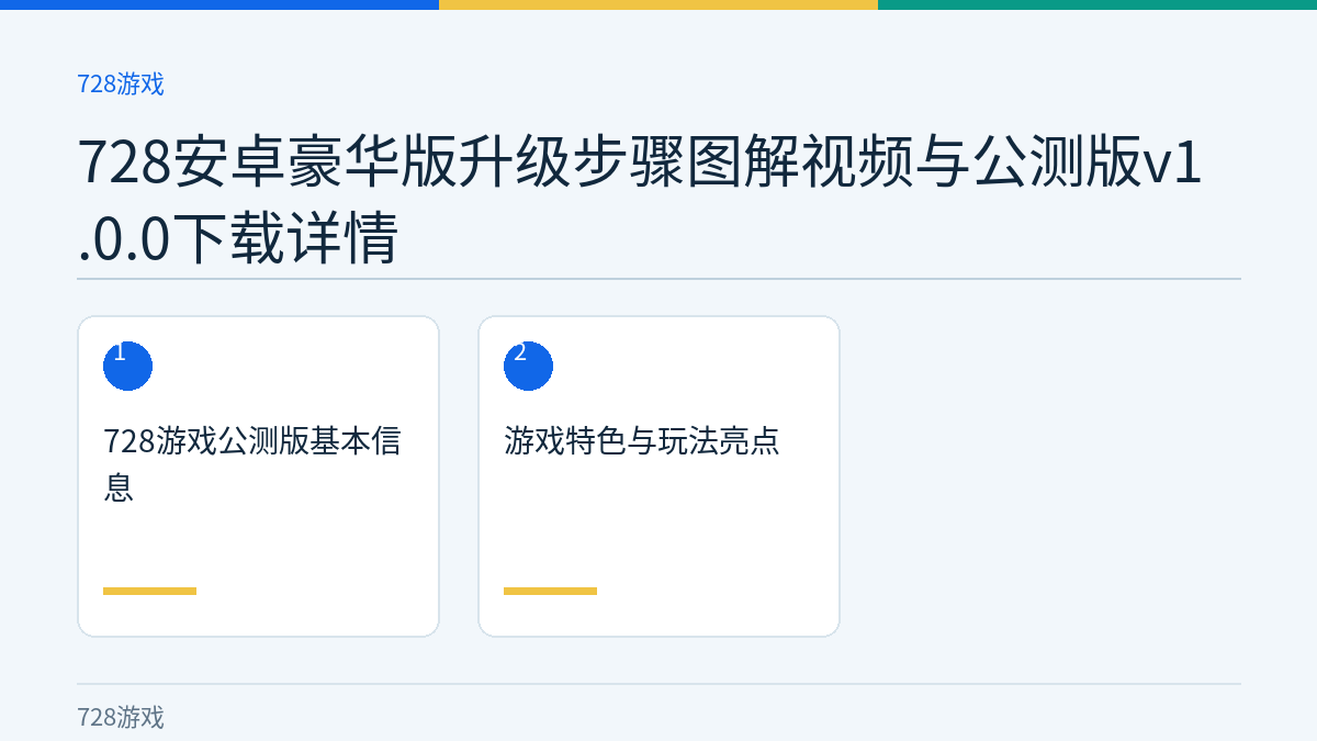 728安卓豪华版升级步骤图解视频与公测版v1.0.0下载详情文章内容示意图